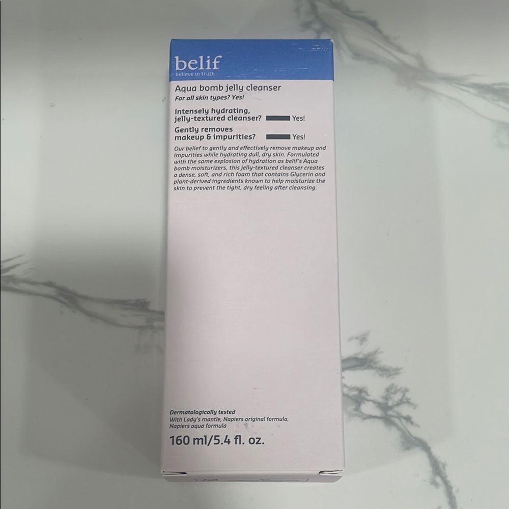 Belif bomb jelly cleanser
